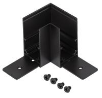 ЭРА Коннектор TRM-S20-CC-B угловой для накладного магнитного шинопровода NOVA TRM-S20 черный