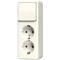 JUNG розетка+выключатель