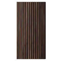 Акустическая панель FLEX Дуб Барон темный 1200×600 рейка 25х6 мм