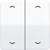 JUNG Клавиши для сдвоенной кнопки BCU белые