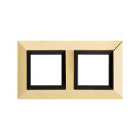 DKC Avanti Золотой Металл Рамка 4 модуля