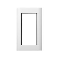 Simon Cima 500 Белая Рамка с суппортом на 1 модуль