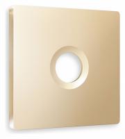 Лицевая панель ALFA (Шампань) для TV розетки QUANT AP6130