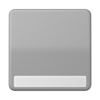 JUNG CD 500/CD plus Серая Клавиша 1-ая с полем для надписи