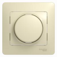 SE Glossa Бежевый Светорегулятор (диммер) 630Вт/ВА, в сборе