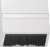 Gira S-55 Бел Накладка под углом для станд.приборов с квадратной панелью