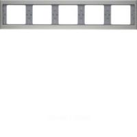 Berker K.5 Нержавеющая сталь Рамка