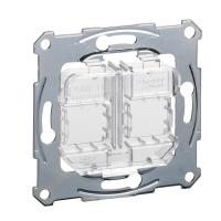 SE Merten SM Прозрачные Опорные платы для модульного штепсельного разъема