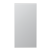 JUNG Алюминий (лак) Накладка