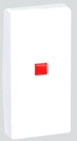 Simon Connect Графит Клавиша узкая с индикатором для выключателя К302, 22,5х45мм