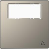 SE Merten D-Life Никель Клавиша 1-ая, с полем для надписи, «звонок»