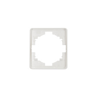 KRANZ Рамка ROUND 1-постовая перламутр