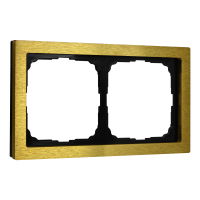 Systeme Electric ArtGallery Pure Металл Золото Рамка 2-ая