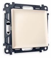 Комплект механизма 1-клавишного выключателя ALFA MA321010 Бежевый матовый QUANT