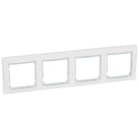 Legrand Valena Бел/кристалл Рамка 4-ая гориз