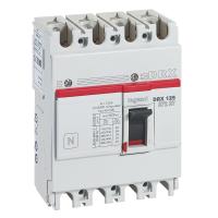 Legrand DRX125 термомагнитный 125A 4П 36KA