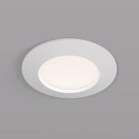 DK3016-WH Встраиваемый светильник влагозащ., IP 65, 50 Вт, GU10, белый, алюминий