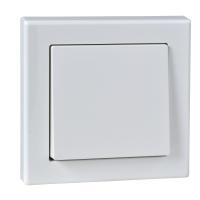 SE Merten SM M-Smart Jumbo Бел Гигант Переключатель 1-клавишный, в сборе (161х161х32)