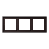 JUNG Алюминий 3-постовая рамка