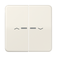 JUNG Клавиши для сдвоенной кнопки BCU белые