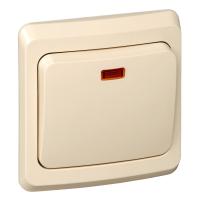 SE Этюд Крем Переключатель 1-клавишный с подсветкой