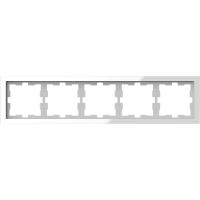 SE Merten D-Life Белый Кристалл Рамка 5-ая