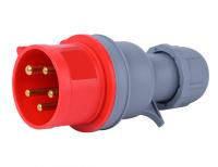 Dekraft Вилка перен. 3Р+РЕ+N 32А 380В IP44 ВП-103 Dekraft Вилка перен. 3Р+РЕ+N 32А 380В IP44 ВП-103