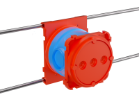 DKC Универсальная установочная коробка для заливки в бетон, 90х71x74мм