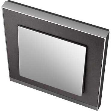 SE Merten SM Алюминий Клавиша 1-ая