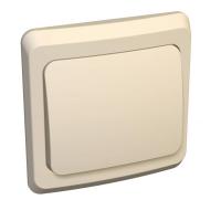 SE Этюд Крем Выключатель кнопочный 1-клавишный