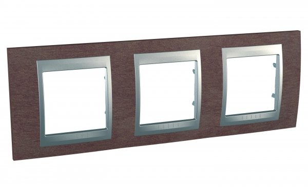 Schneider Electric Unica Top Табак Рамка 3-ая