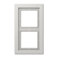 JUNG LSD Светло-серая (дуропласт) Рамка 2-ая