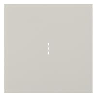 Клавиша одноклавишного выключателя с подсветкой, лен (35602 LN)