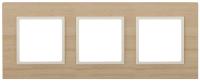 ЭРА 14-5303-11 Elegance Клен/сл.кость Дерево Рамка 3-ая