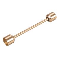 Arlight Коннектор жесткий с питанием ART-APRIORI-CON-ROD-A-L260-POWER (GD, вертикальный) (IP20 Металл, 3 года)