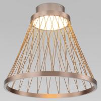 Потолочный светодиодный светильник 40018/1 LED коричневый Eurosvet Cesta