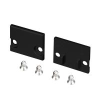 Arlight Заглушка FLOOR18-H15 BLACK глухая (Пластик)