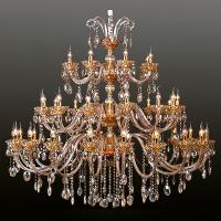 Хрустальная люстра 256/42 золото Eurosvet Cleopatra
