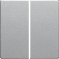 Berker Q Алюминий с эффектом бархата Клавиша 2-ая