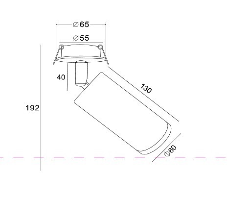 Потолочный светильник C018CL-01B Maytoni Focus