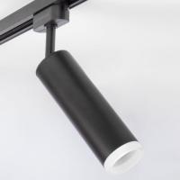 Трековый светодиодный светильник для однофазного шинопровода Oskar Черный 10W 4200K LTB28 Elektrostandard Oskar a040964