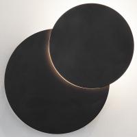 Настенный светодиодный светильник 40135/1 черный Elektrostandard Figure a055773