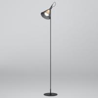 Напольный светильник со стеклянным плафоном 01187/1 черный Eurosvet Enigma Напольный светильник со стеклянным плафоном 01187/1 черный Eurosvet Enigma