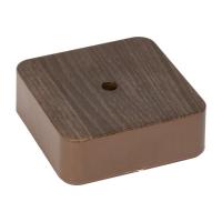 EKF PROxima Коробка разветвительная KMP-030-030 (75х75х26) тёмное дерево