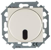 Simon 15 Слоновая кость Светорегулятор с управлением от ИК пульта, проходной, 500Вт, 230В, винт.зажим