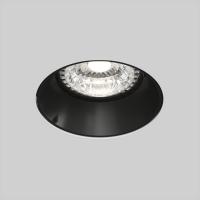 DK3055-BK Встраиваемый светильник, IP 20, 10 Вт, GU5.3, LED, черный, пластик