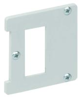 Simon Connect Серая Панель боковая к Офиблок Компакт для 1 коннектора с быстр.подключением