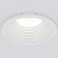 Встраиваемый светодиодный светильник белый 25028/LED Elektrostandard Gudi a058617