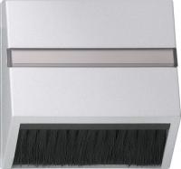 Gira S-55 Алюминий Накладка для приборов с квадратной центральной панелью и наклонным выход