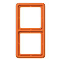 JUNG CD Оранжевая Рамка 2-ая ударопрочная